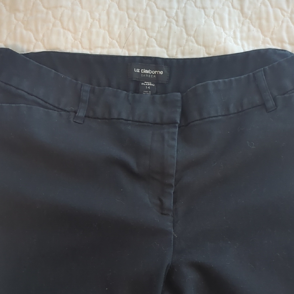 Liz Claiborne Classic Black Trousers